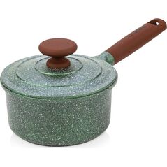 NAVA Rondel garnek granitowy z pokrywką OMEGA 16 cm 1,5 l