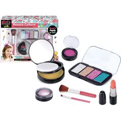 LeanToys Zestaw Do Makijażu Paletka Szminka Róż