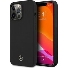 Mercedes Mercedes MEHMP13XSILBK iPhone 13 Pro Max 6,7" czarny/black hardcase Silicone Magsafe
