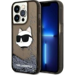 Karl Lagerfeld Etui Karl Lagerfeld KLHCP14XLNCHCK Apple iPhone 14 Pro Max czarny/black hardcase Glitter Choupette Head