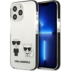 Karl Lagerfeld Etui Karl Lagerfeld KLHCP13XTPEKCW Apple iPhone 13 Pro Max hardcase biały/white Karl&Choupette