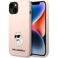 Karl Lagerfeld Etui Karl Lagerfeld KLHCP14MSNCHBCP Apple iPhone 14 Plus hardcase różowy/pink Silicone Choupette