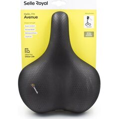 Selle Royal Siodło SELLEROYAL CLASSIC RELAXED 90st. AVENUE żelowe + elastomery unisex 730g (NEW 2023)