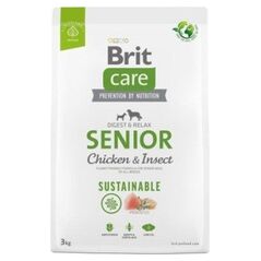 Brit Brit Care Dog Sustainable Senior Chicken Insect 3kg