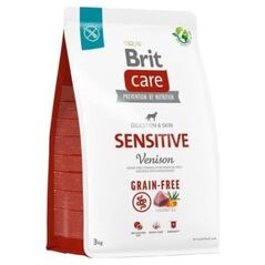 Brit Krma Care Grain-free Sensitive Vension 3 kg