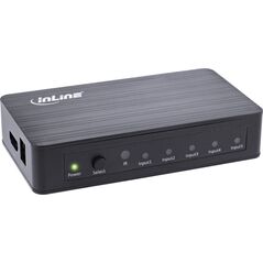 InLine InLine® HDMI Switch, 5 port, 4K2K@60Hz, HDCP 2.2