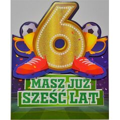 Yeku Karnet Urodziny 6