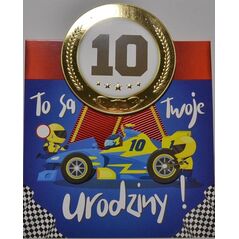 Yeku Karnet Urodziny 10