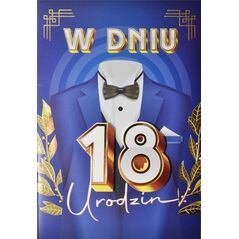 Yeku Karnet Urodziny 18