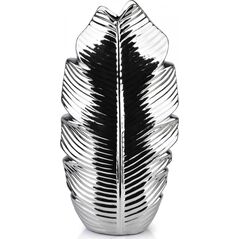 Mondex LEAF SILVER WAZON 7,5x17xh35cm