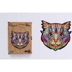 PuzzleOK Puzzle drewniane eko 22 Kotek Murkotek A4