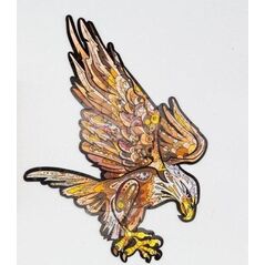 PuzzleOK Puzzle drewniane eko 68 Orzeł karpacki A4