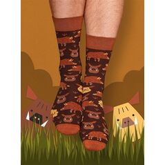 Nadwyraz.com Skarpety długie Dzik 41-46