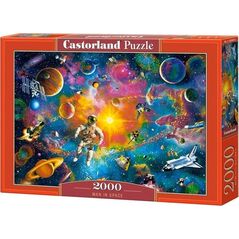 Castorland Puzzle 2000 Man in Space CASTOR