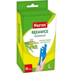Uni RĘKAWICE NITRYLOWE MASTER ALOES ROZMIAR S OP. 10 SZT