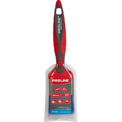 Pro-Line Pędzel płaski premium 20mm,rączka 2k-tpr,ss,akryl,proline