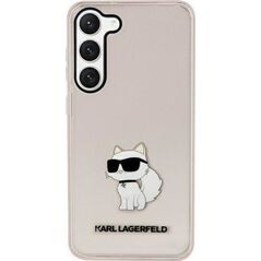 Karl Lagerfeld Etui Karl Lagerfeld KLHCS23MHNCHTCP Samsung Galaxy S23+ Plus różowy/pink hardcase Ikonik Choupette