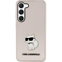 Karl Lagerfeld Etui Karl Lagerfeld KLHCS23SHNCHTCP Samsung Galaxy S23 różowy/pink hardcase Ikonik Choupette