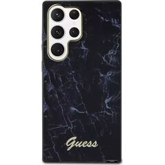 Guess Etui Guess GUHCS23LPCUMAK do Samsung Galaxy S23 Ultra S918 czarny/black hardcase Marble