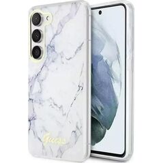 Guess Etui Guess GUHCS23SPCUMAH do Samsung Galaxy S23 S911 biały/white hardcase Marble