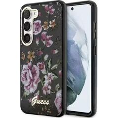 Guess Etui Guess GUHCS23MHCFWSK do Samsung Galaxy S23+ Plus S916 czarny/black hardcase Flower Collection
