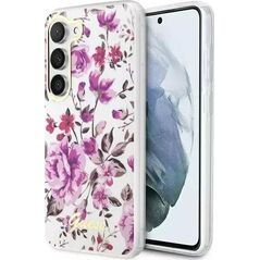 Guess Etui Guess GUHCS23SHCFWST do Samsung Galaxy S23 S911 biały/white hardcase Flower Collection