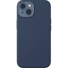Baseus Zestaw etui + szkło Baseus Liquid Silica MagSafe Apple iPhone 14 Plus (niebieski)