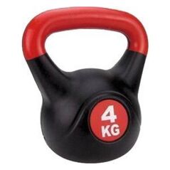 Kettlebell HANTLA KETTLEBELL ODWAŻNIK WINYLOWA 4 KG