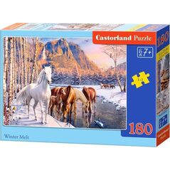 Castorland Puzzle 180-elelmentów Winter Melt