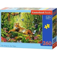 Castorland Puzzle 260 His Majesty, the Tiger CASTOR