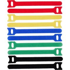 ProXtend ProXtend Hook and Loop 15cm x 12mm Multi 10pcs