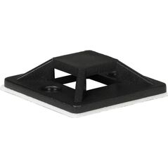 Organizer ProXtend ProXtend Self Adhesive Cable Clips 25mm x 25mm Black 50pcs in a bag
