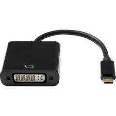 Adapter AV ProXtend ProXtend USB-C (M) to DVI-I 24+5 (F) Adapter, Black 10CM