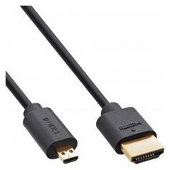 Kabel InLine HDMI - HDMI 0.3m czarny (17933D)