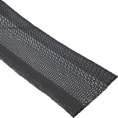 Organizer InLine InLine® Cable wrap, fabric hose with hook and loop fastener, 1m x 25mm diameter, black