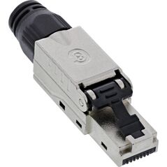 InLine InLine® RJ45 plug Cat.8.1 2000MHz, field-installable, shielded, with screw cap