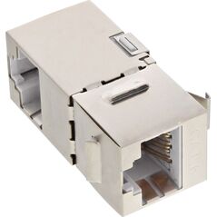 InLine InLine® RJ45 Module F/F angled 90° SNAP-In Cat.6 STP