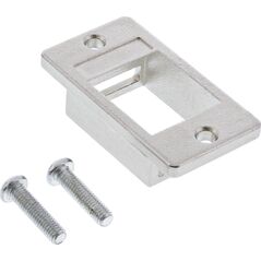 InLine InLine® Keystone SNAP-In Module holder, single, metal, for flat surfaces