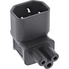 InLine InLine® Power supply adapter IEC 60320 C14 / C5, up/down angled, 3-pin cold device cable / notebook