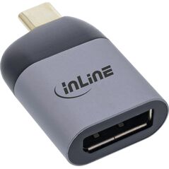 Adapter USB InLine InLine® USB Display Converter, USB Type-C male to DisplayPort female (DP Alt Mode), 8K@60Hz