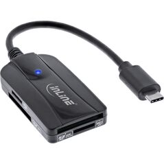 Czytnik InLine InLine® Card reader USB 3.1 USB-C, for SD/SDHC/SDXC, microSD, UHS-II compatible