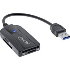 Czytnik InLine InLine® Card reader USB 3.1 USB-A, for SD/SDHC/SDXC, microSD, UHS-II compatible