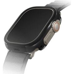 Uniq Etui UNIQ Valencia Apple Watch Ultra 49mm czarny/midnight black
