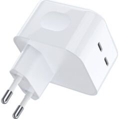 Ładowarka Choetech Ładowarka sieciowa 35W 2xUSB-C PD biały Ładowarka sieciowa 35W 2xUSB-C PD biały