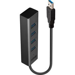 HUB USB Lindy Hub USB 3.0 LINDY 4 Port czarny