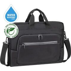 Torba RivaCase Torba do notebooka 15,6"-16" RivaCase ECO Alpendorf 7531, czarna, z ekologicznego, wodoodpornego materiału z recyklingu (rPET)