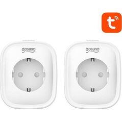 Gosund Inteligentne gniazdko WiFi SP1, 2 sztuki (dwupak), Tuya