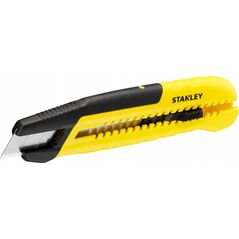Stanley STANLEY NOŻYK 18mm Z SYSTEMEM ODŁAMYWANIA, SUWAK (PAKOWANE PO 12szt.)