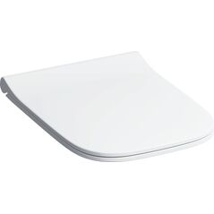 Deska sedesowa Geberit Geberit Smyle Square Deska sedesowa, mocowanie z góry, wolne opadanie, z widocznym siedziskiem, slim design [20]