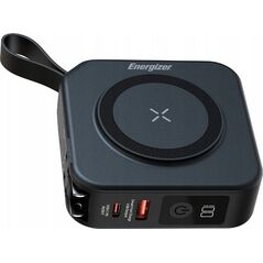 Powerbank indukcyjny Energizer 10000 mAh QI-15W + USB-C 20W